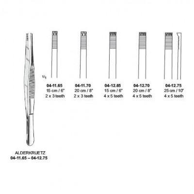 ALDERKRUETZ, Tissue Forceps